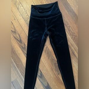 Beyond Yoga Charcoal and Black Leggings